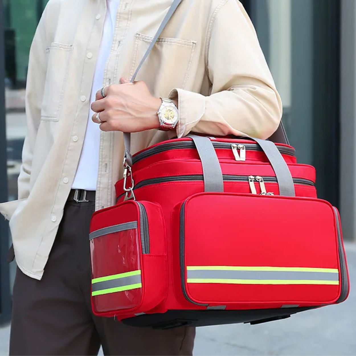 Sac Médical de Premiers Secours Imperméable Grande Capacité