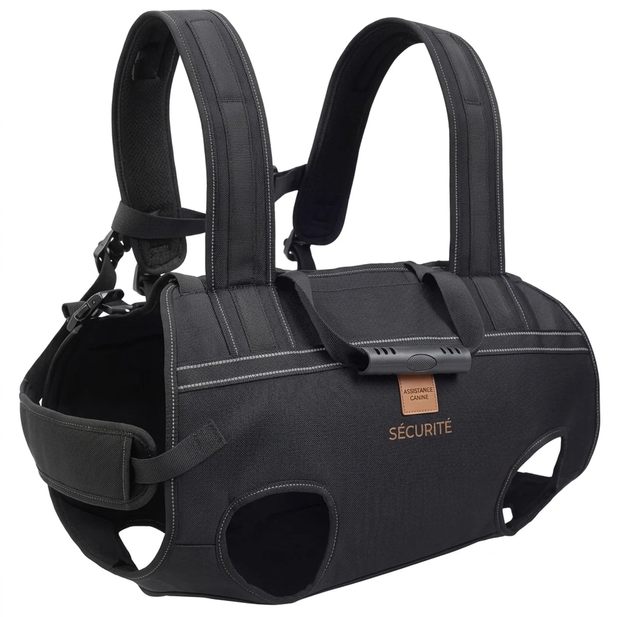 Sac à Dos & Harnais de Transport Multifonctionnel pour Chien Moyen à Grand