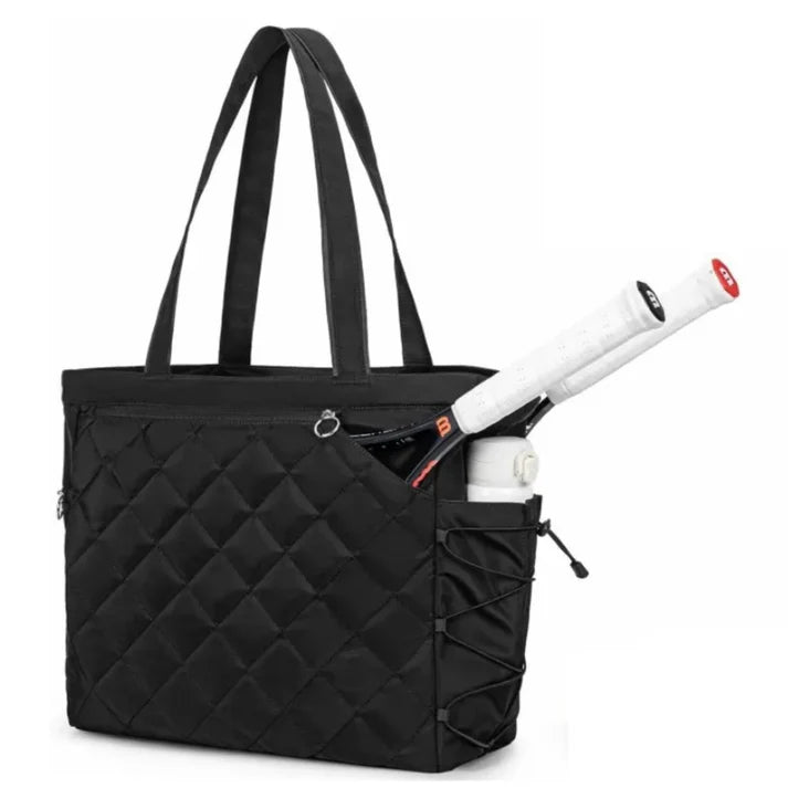 Sac de Tennis Imperméable avec Compartiment à Chaussures 2 à 4 Raquettes