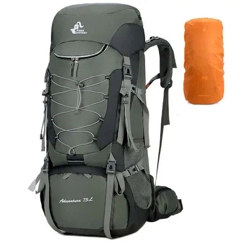 Sac à Dos de Camping 75L pour Randonnée et Aventures en Plein Air