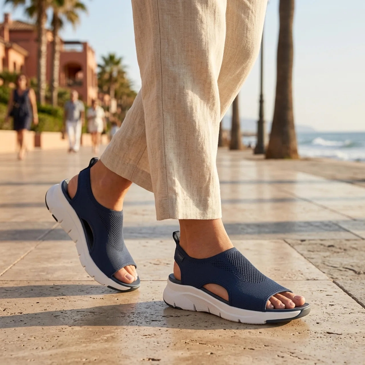 Sandales Femme Confort Orthopédique