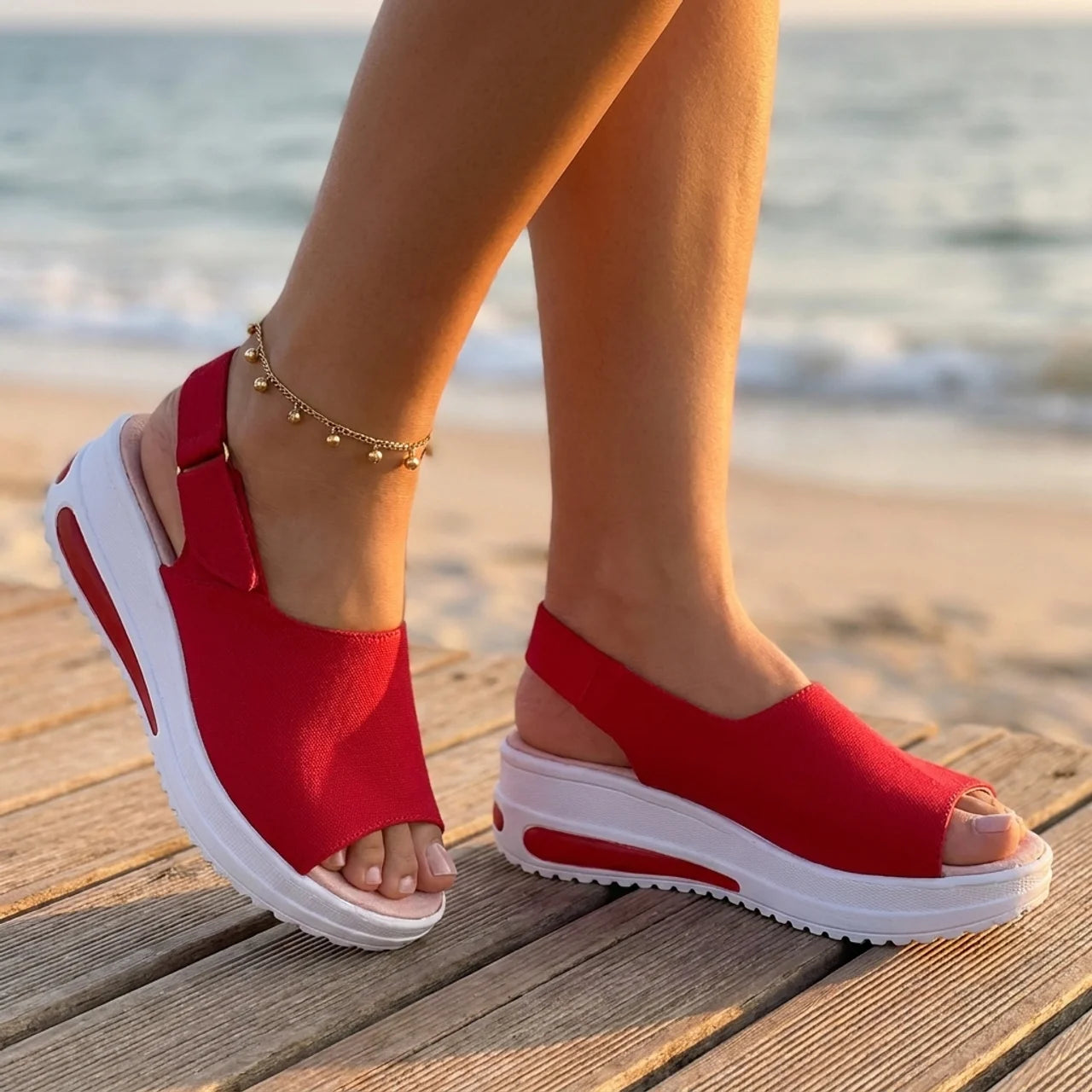 Sandales Orthopédiques Ouvertes Confort Nuage et Légèreté au Quotidien