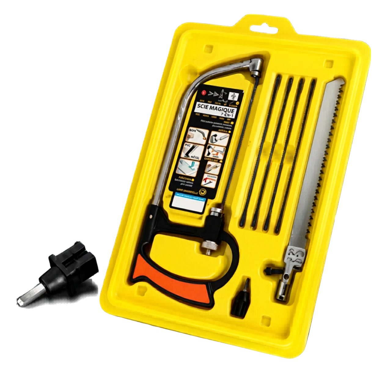 Scie Multifonction 7-en-1 Kit de Découpe Universel