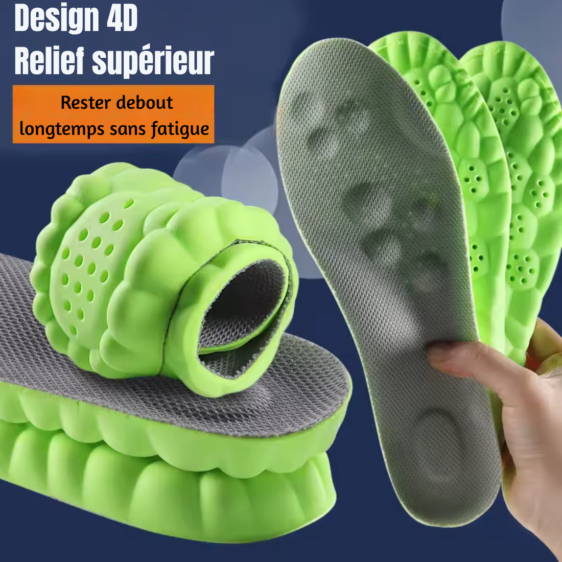 Semelles Orthopédiques Sport en Latex