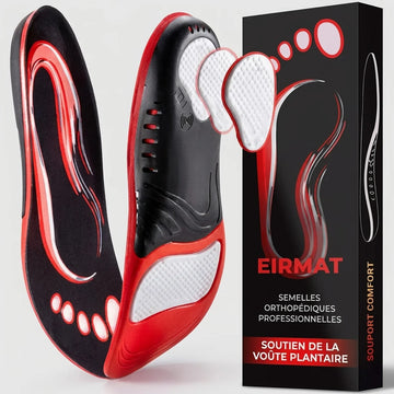 Semelles Orthopédiques Sport Premium Soutien de Voûte & Absorption des Chocs