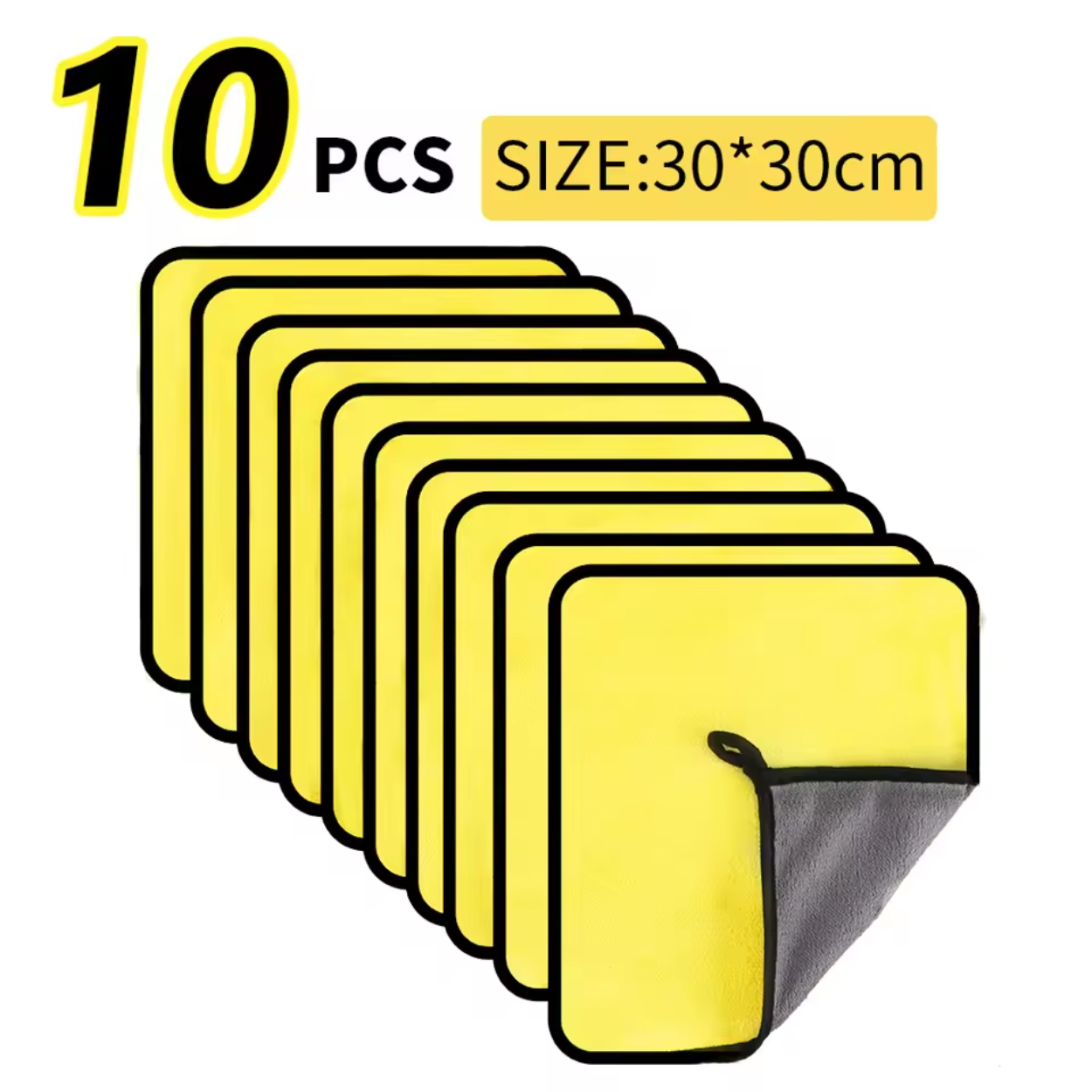 SERVIETTE CHIFFONS MICROFIBRE AUTO PREMIUM NETTOYAGE AUTOMOBILE