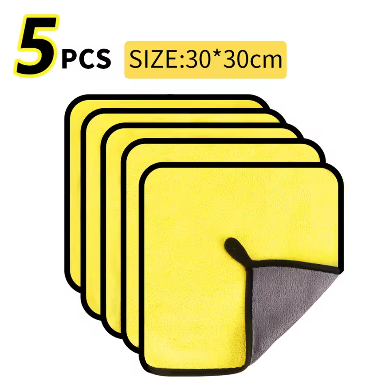 SERVIETTE CHIFFONS MICROFIBRE AUTO PREMIUM NETTOYAGE AUTOMOBILE