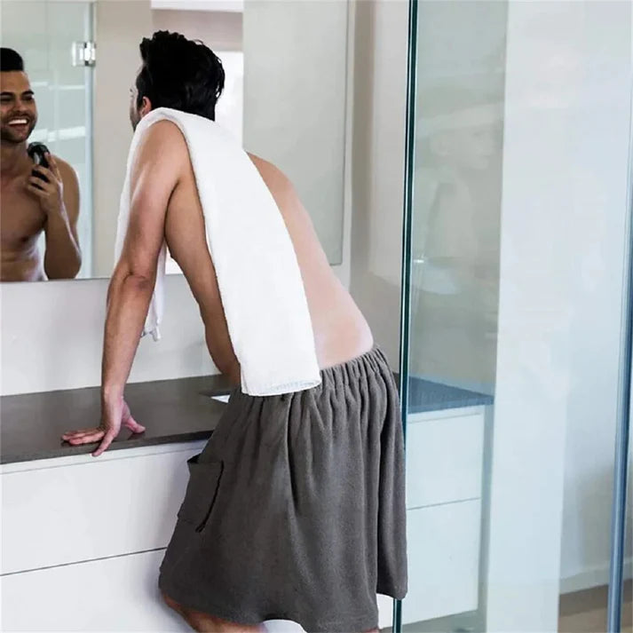 Serviette Homme Portée Confort