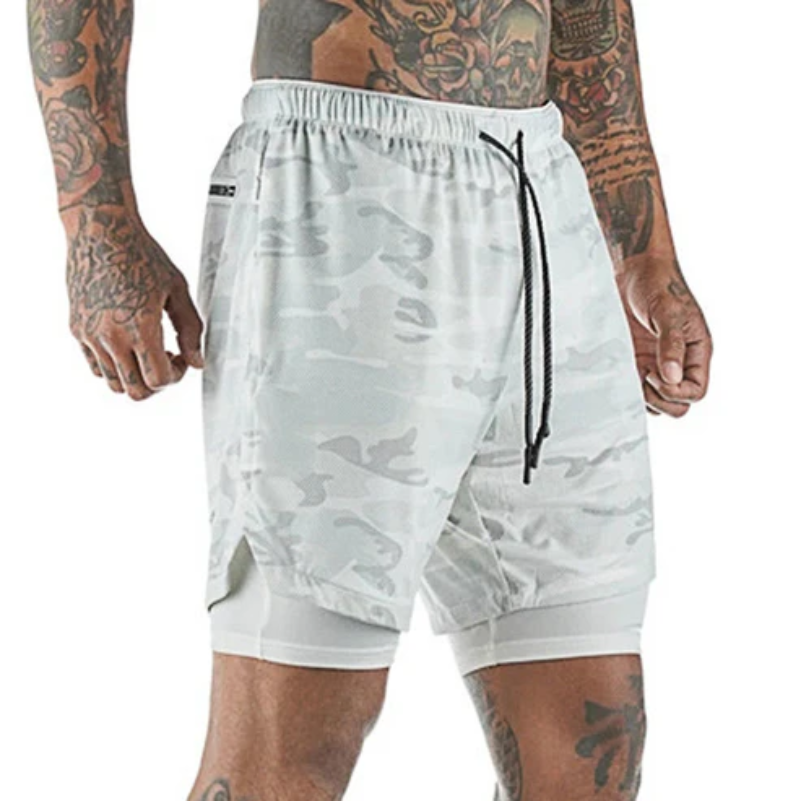 Shorts Joggers Homme 2 en 1 Sport Running & Fitness