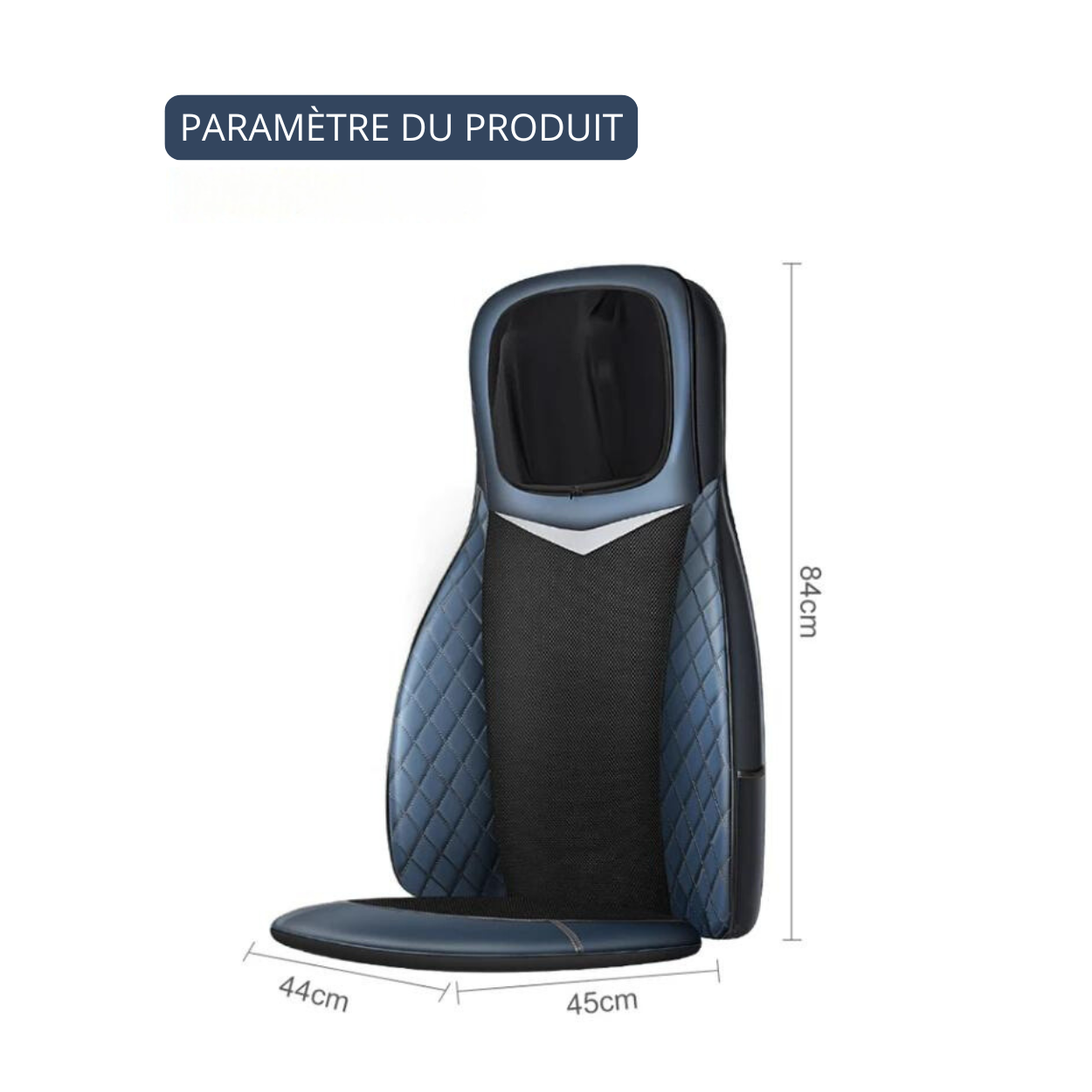 Siège de Massage Confort Ergonomique