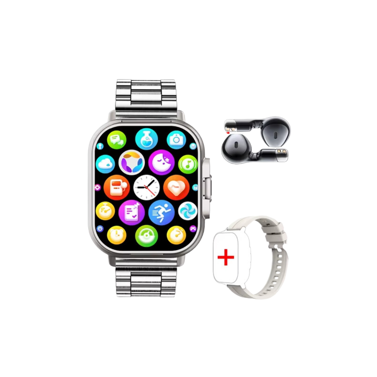 Smartwatch avec Écouteurs Intégrés