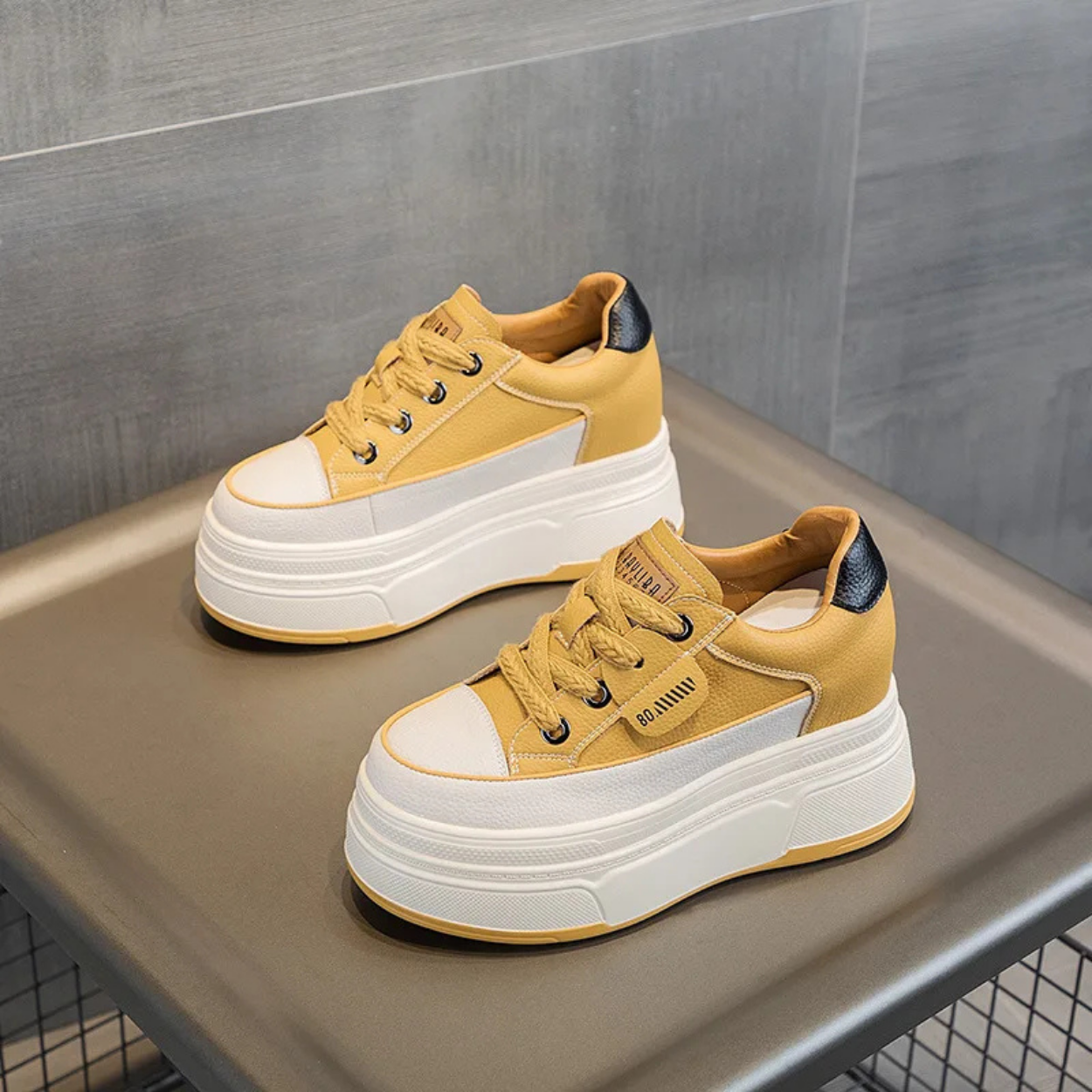 Sneakers Plateforme Élévatrices +9 cm de Style & Confiance