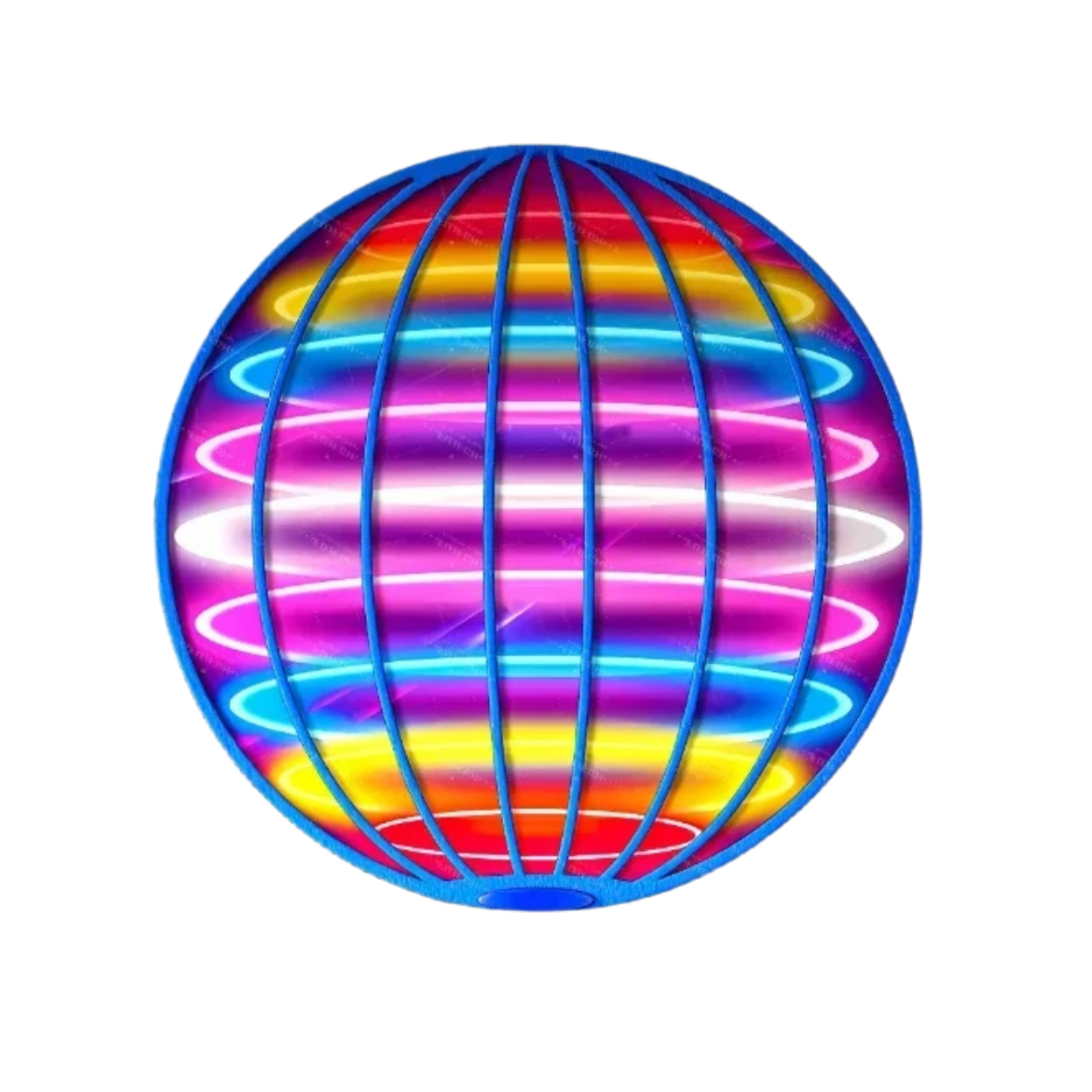 Spinner Volant Lumineux avec Effet Retour