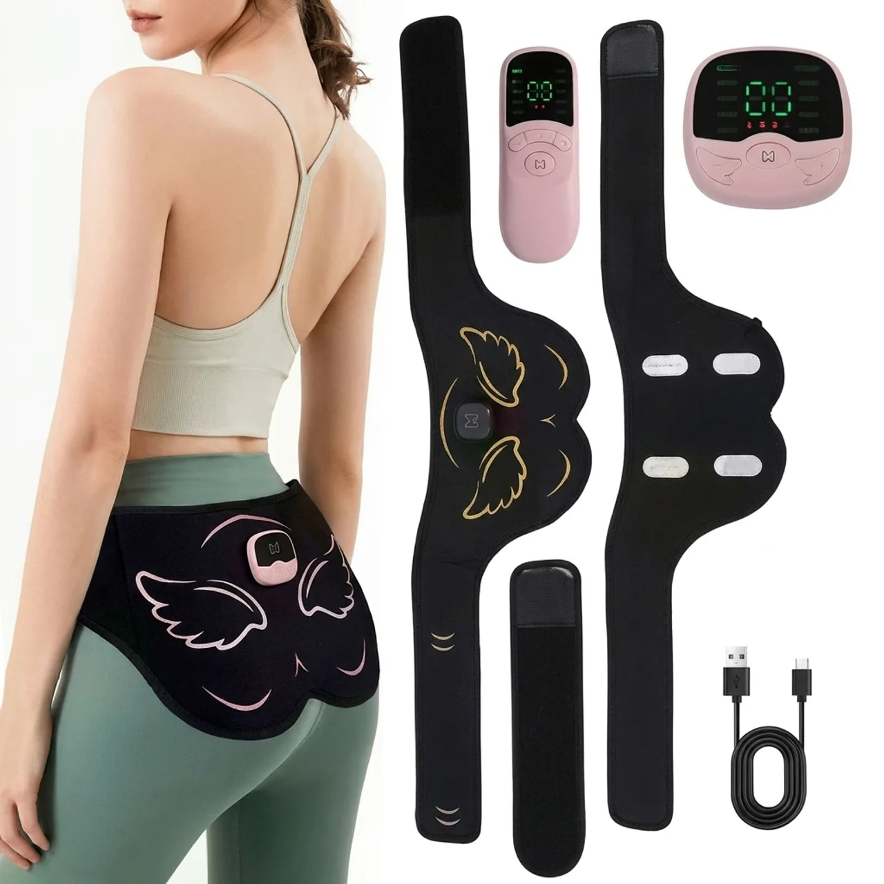 Stimulateur EMS Fessier Tonifiant Intelligent des Hanches