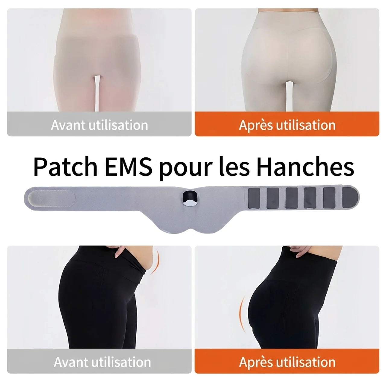 Stimulateur EMS Fessier Sans Fil