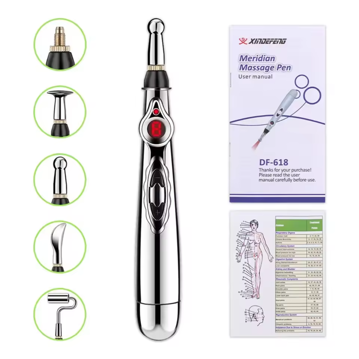 Stylo Acupuncture Électronique Soulagement Naturel