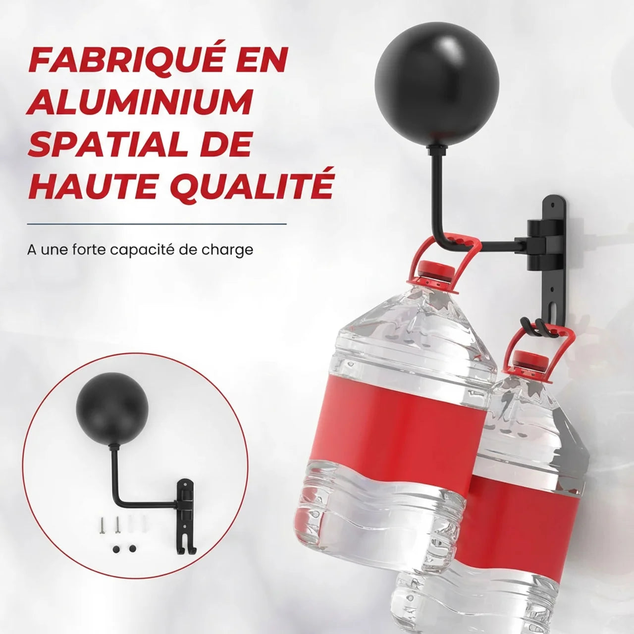 Support Casque Moto Pivotant 180°