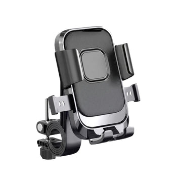 Support Téléphone Anti-Vibration pour Scooter Vélo Électrique VTT Fixation Anti-Choc