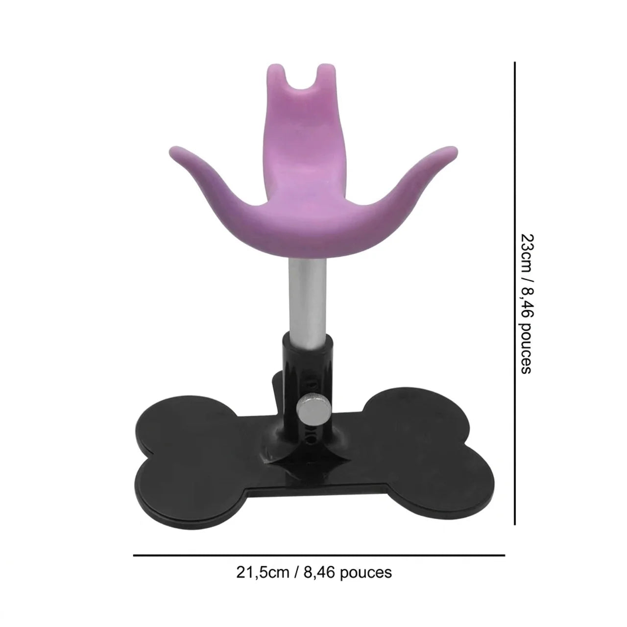 Support réglable de toilettage pour chien Maintien debout pour coupe bain et soins