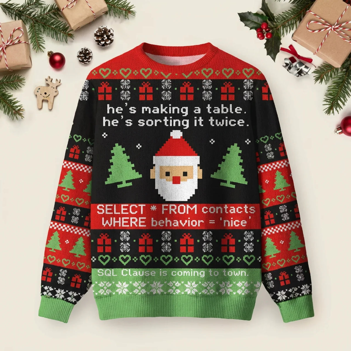 Sweat & Pull de Noël Moche Imprimé 3D