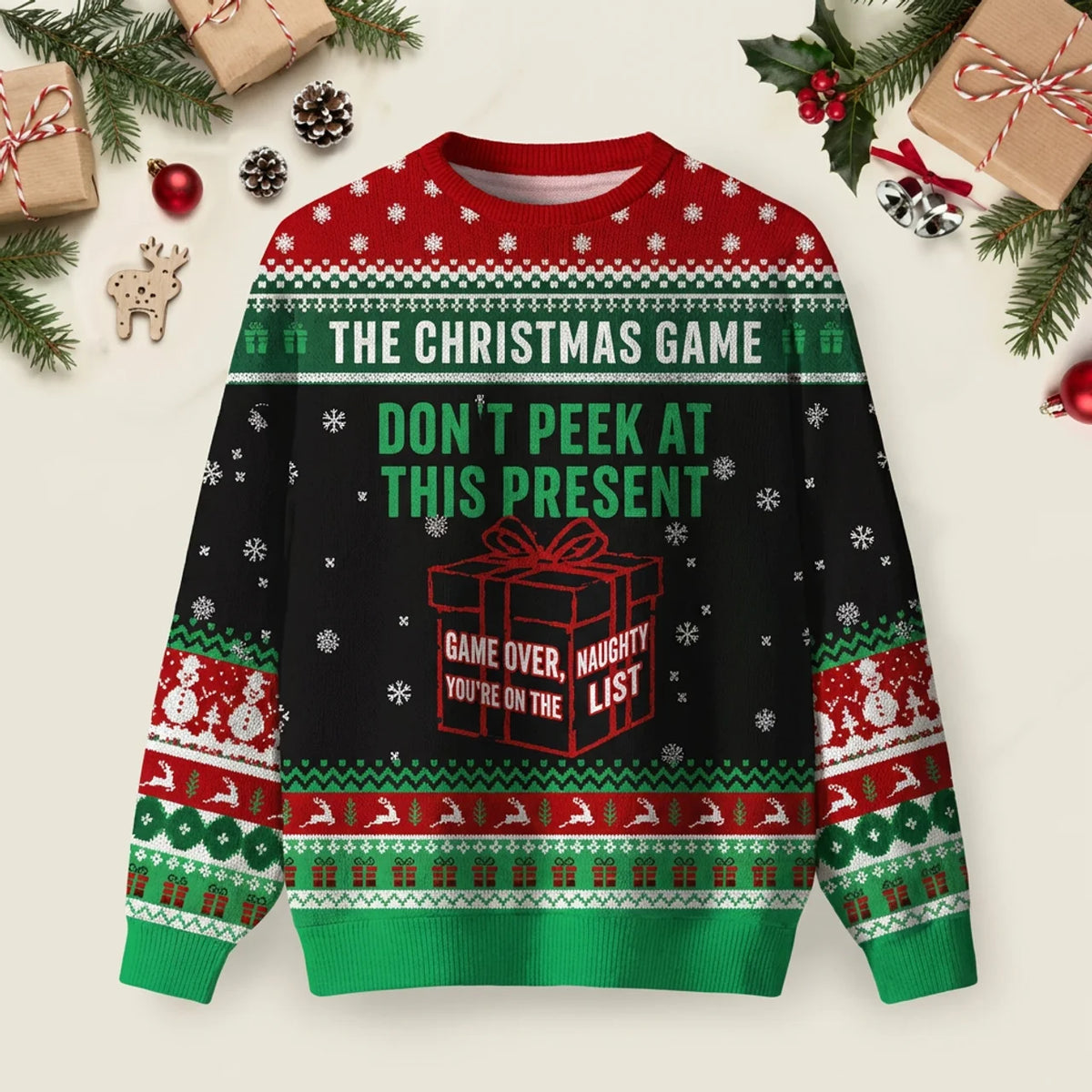 Sweat & Pull de Noël Moche Imprimé 3D