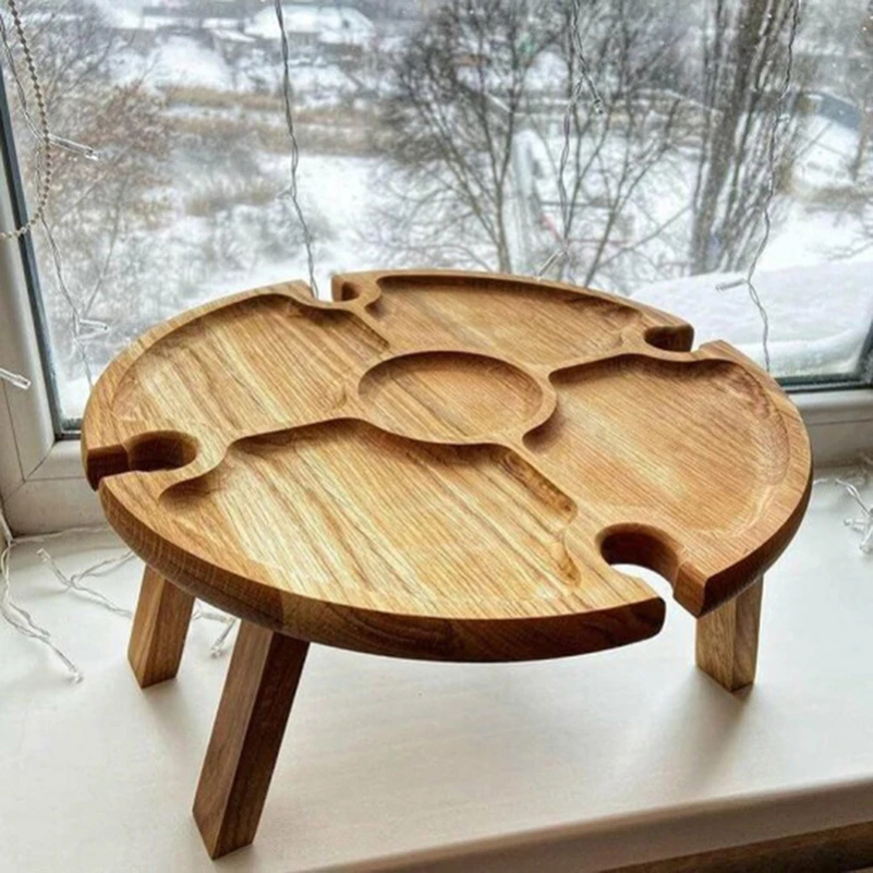TABLE APÉRITIF PLIANTE ARTISANALE