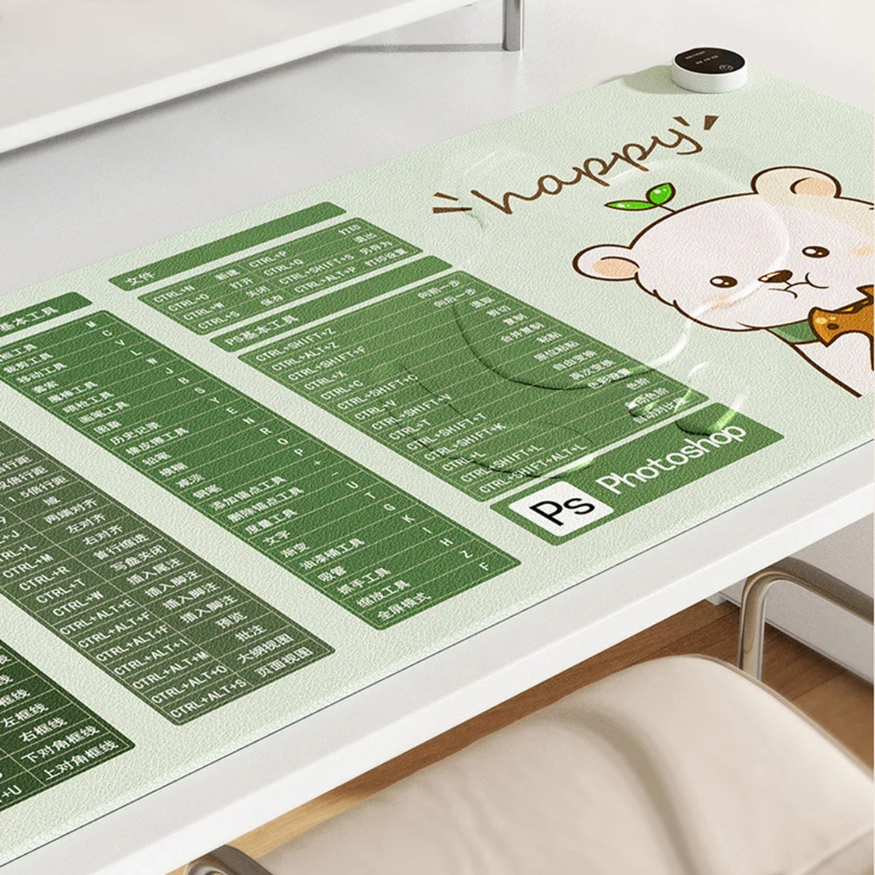 TAPIS DE SOURIS CHAUFFANT INTELLIGENT