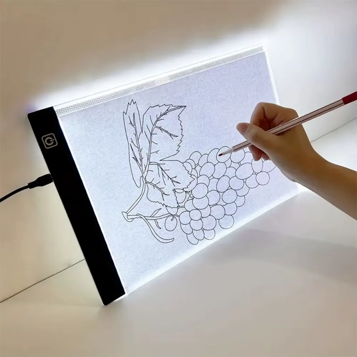 Tablette de Copie LED Ultra Mince Luminosité Réglable