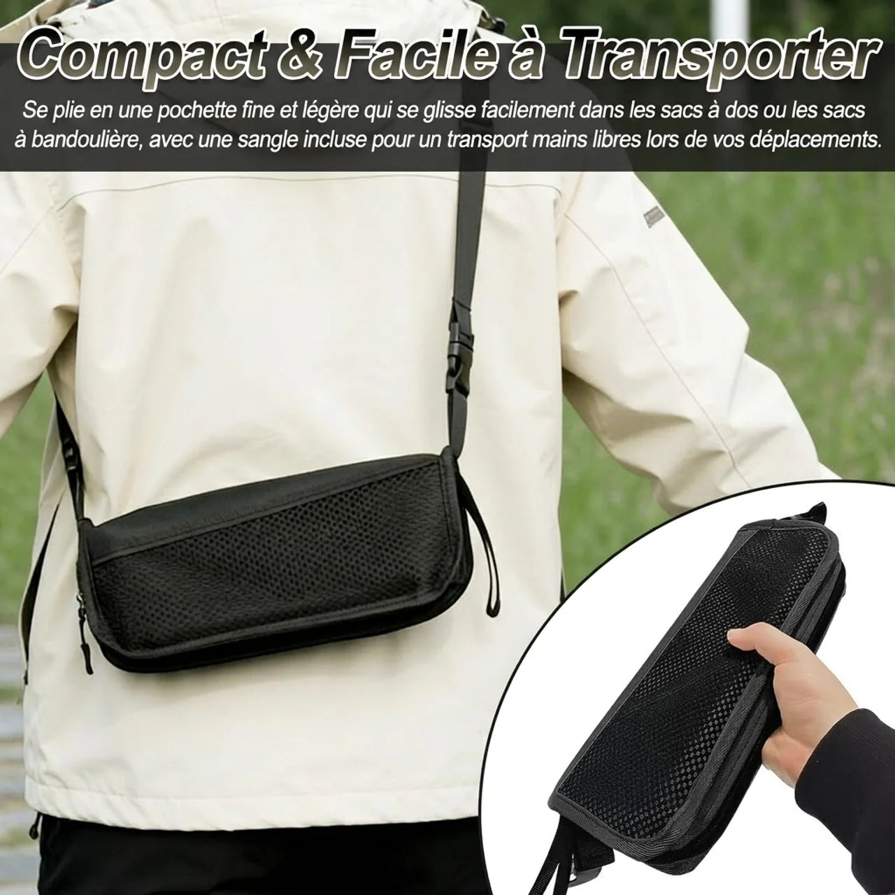 Tabouret Sac Pliable Outdoor
