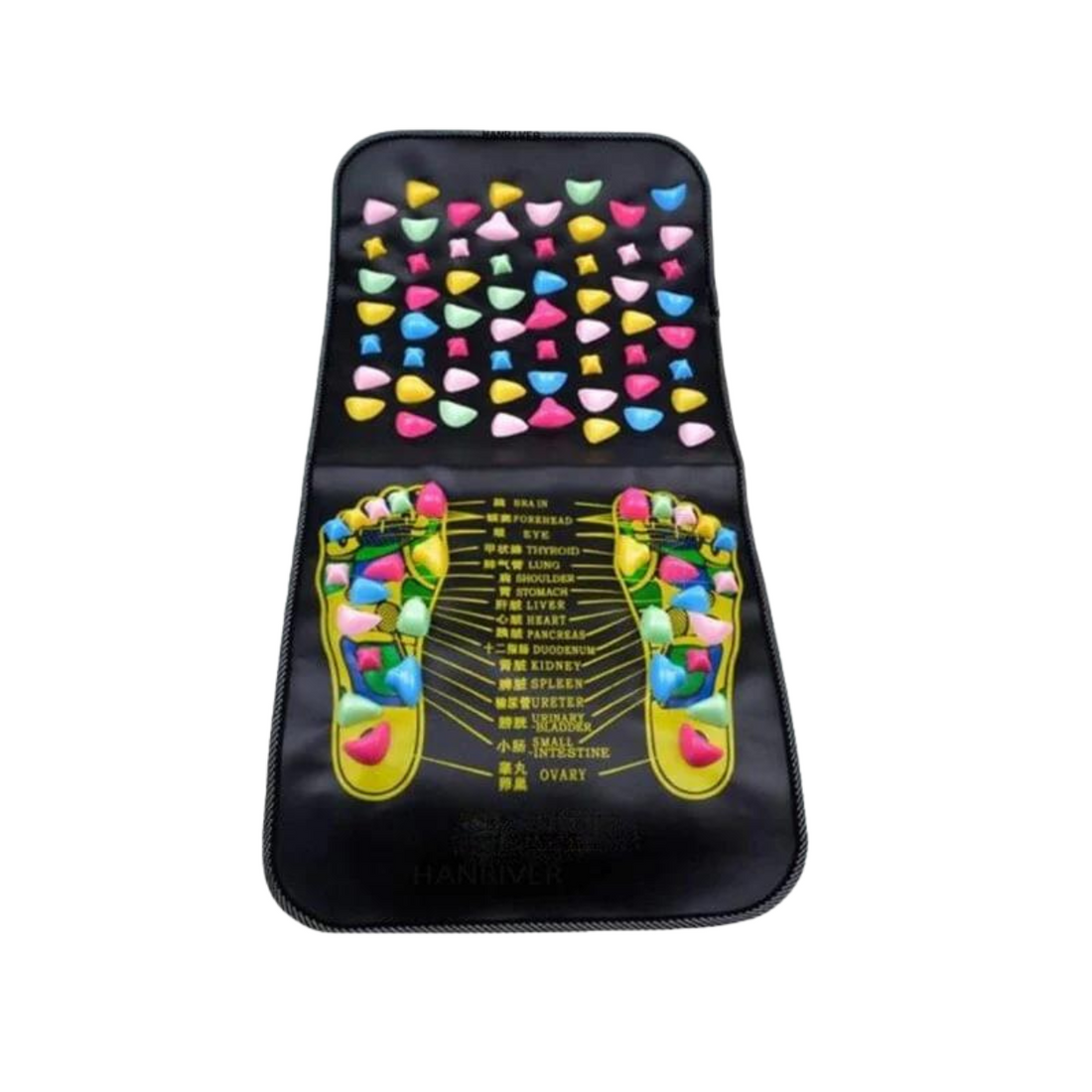 Tapis Réflexologie Plantaire Acupression Massage Pieds