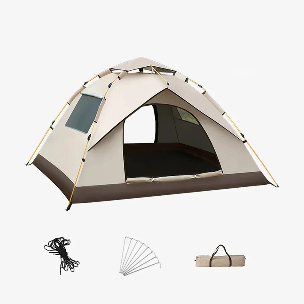 Tente de Camping Automatique Pliable Imperméable Portable pour Plage et Plein Air
