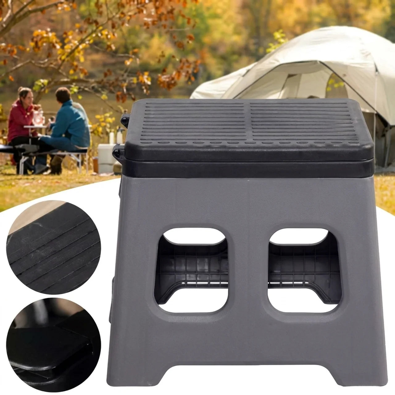 Toilette Portable Pliable de Camping WC de Voyage pour Camping-Car Randonnée