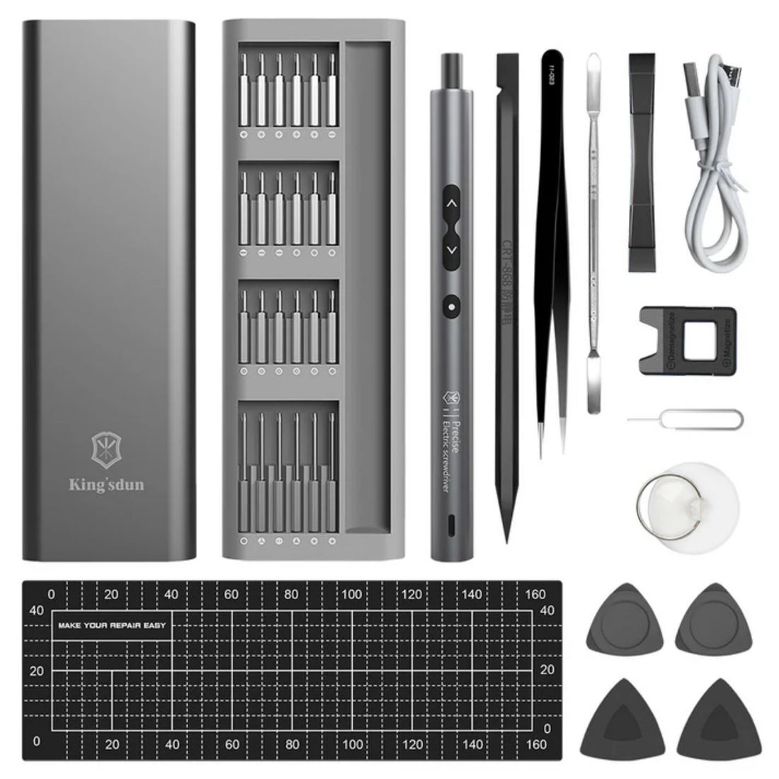 Tournevis Électrique 62 en 1 à Couple Élevé