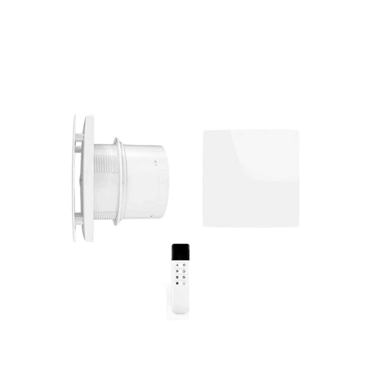 Ventilateur Extracteur Réversible Ventilation Murale avec Télécommande