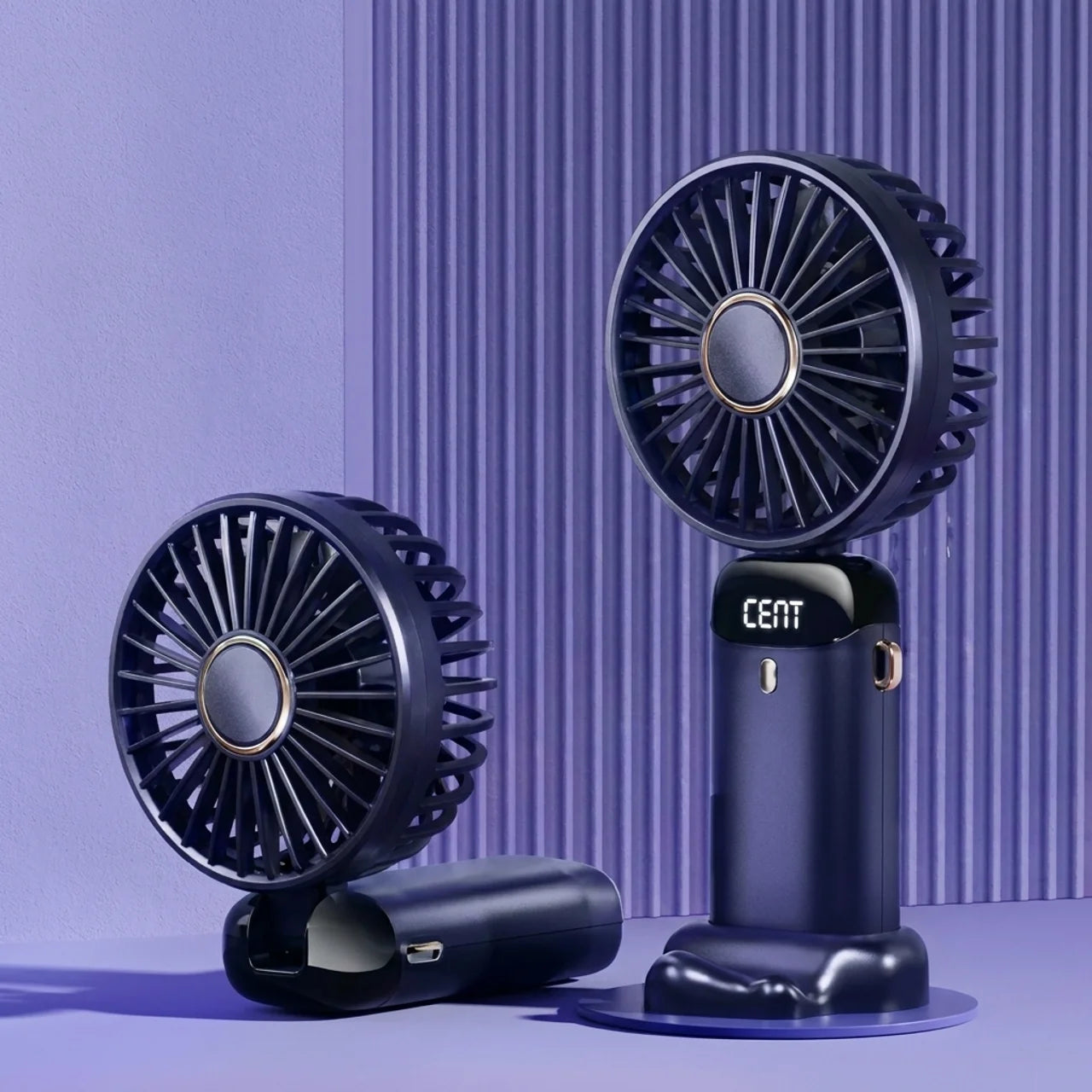 Ventilateur Portable Rechargeable LED