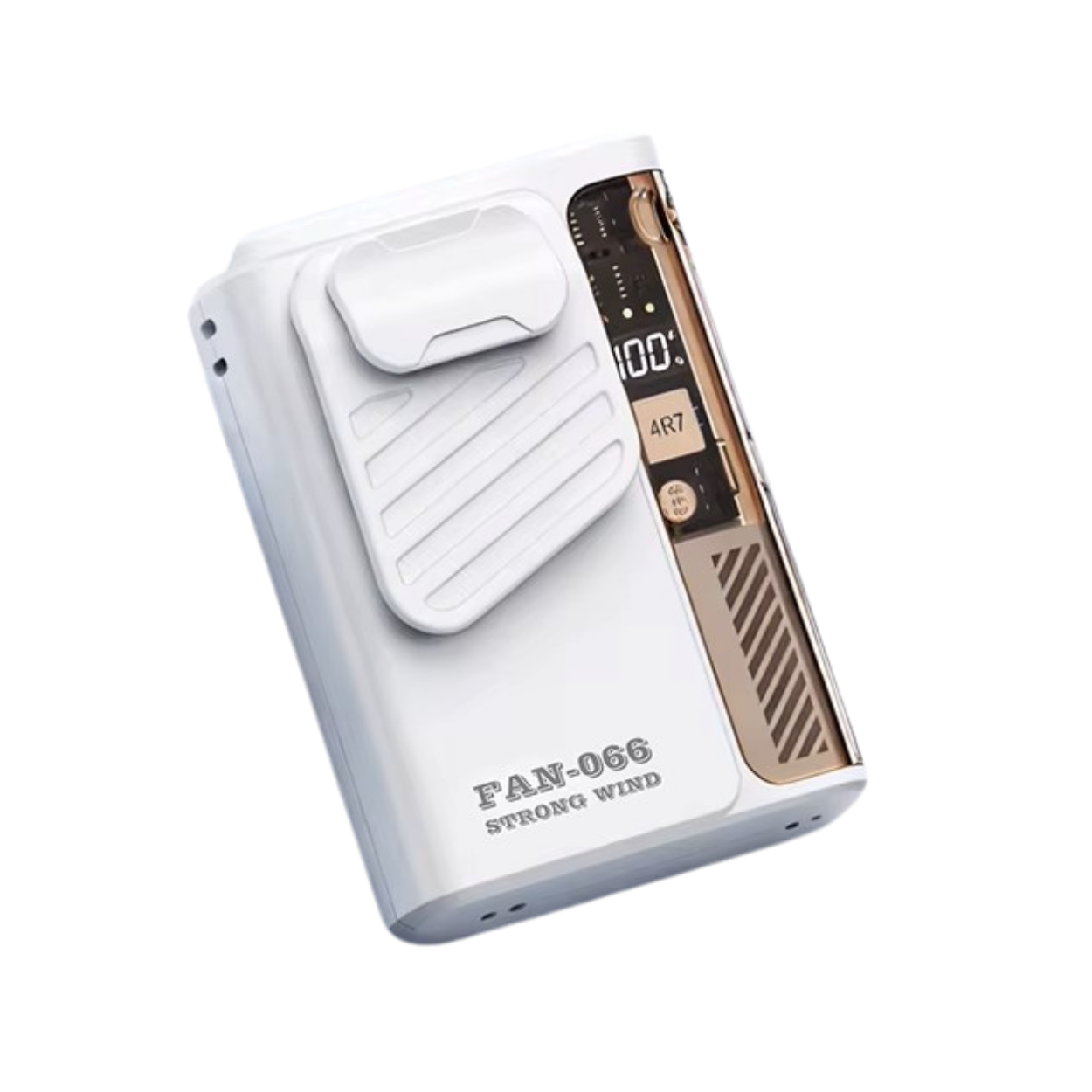 Ventilateur de Ceinture Portable 3 en 1 Rechargeable Usage Taille Cou et Bureau