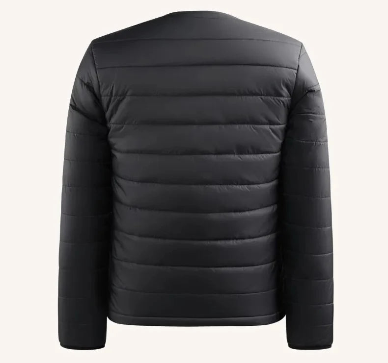 Veste Chauffante USB Homme 24 Zones Manteau d'Hiver Thermique en Coton Manches Longues