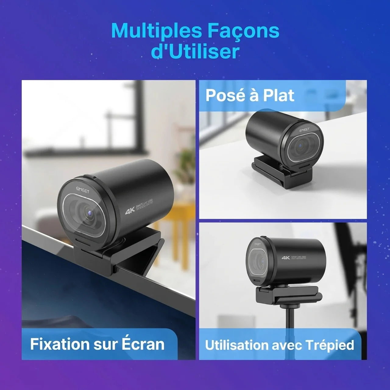 Webcam 4K Pro Autofocus