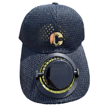Casquette Ventilateur Solaire Rechargeable