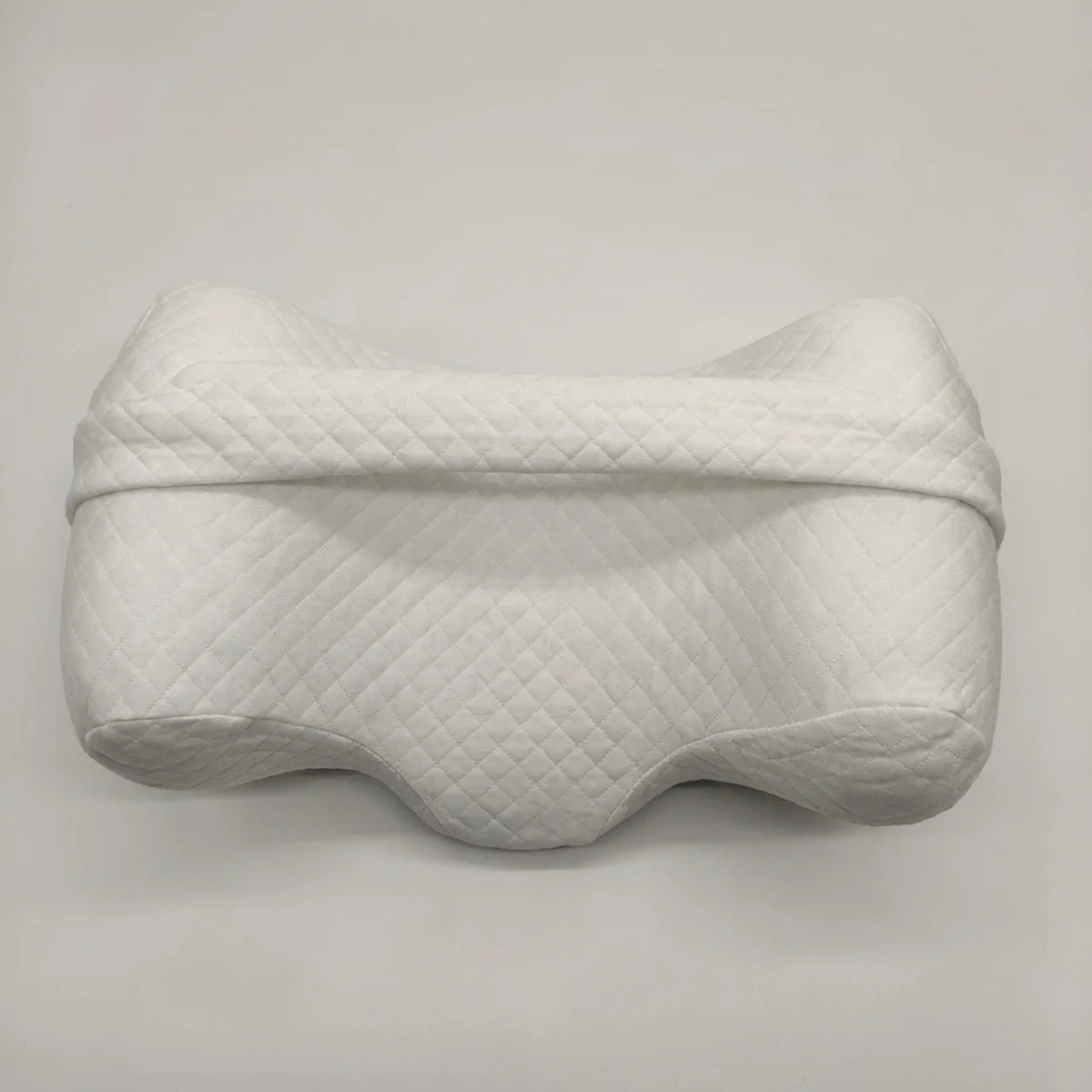 Oreiller de Soin Ergonomique Anti-Bascule & Coussin Lombaire 4-en-1