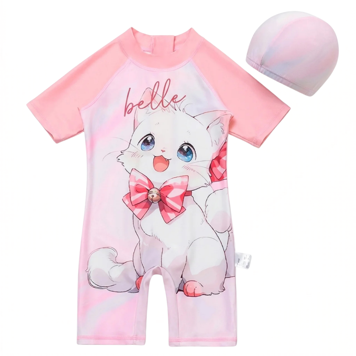 Maillot de Bain Fille Motif Chat