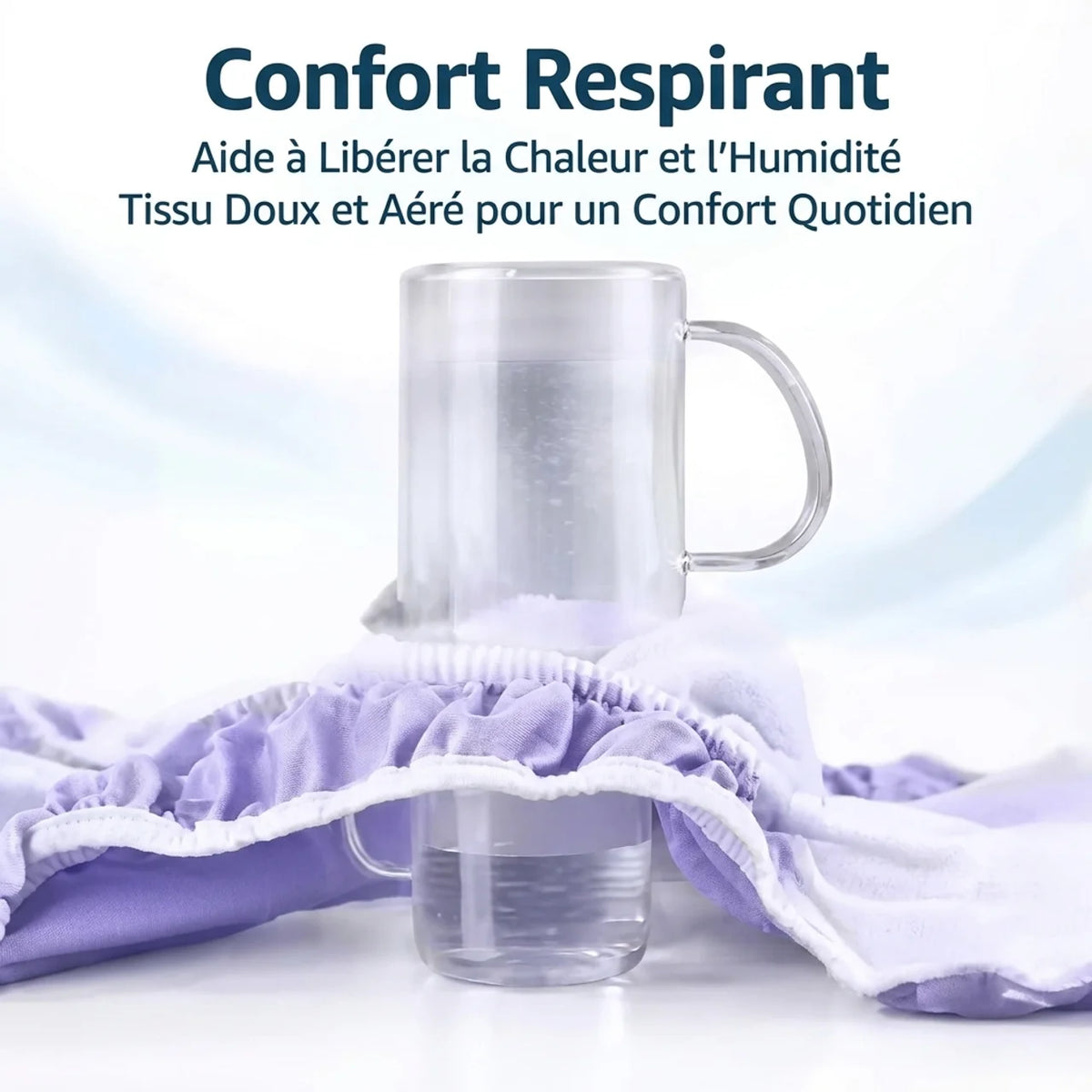 Kit Couche Lavable Adulte Réutilisable sous-vêtement d'incontinence lavable