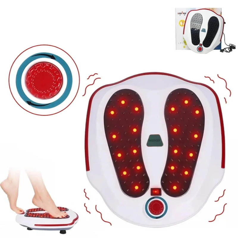 Mini-masseur pieds chaleur relaxante