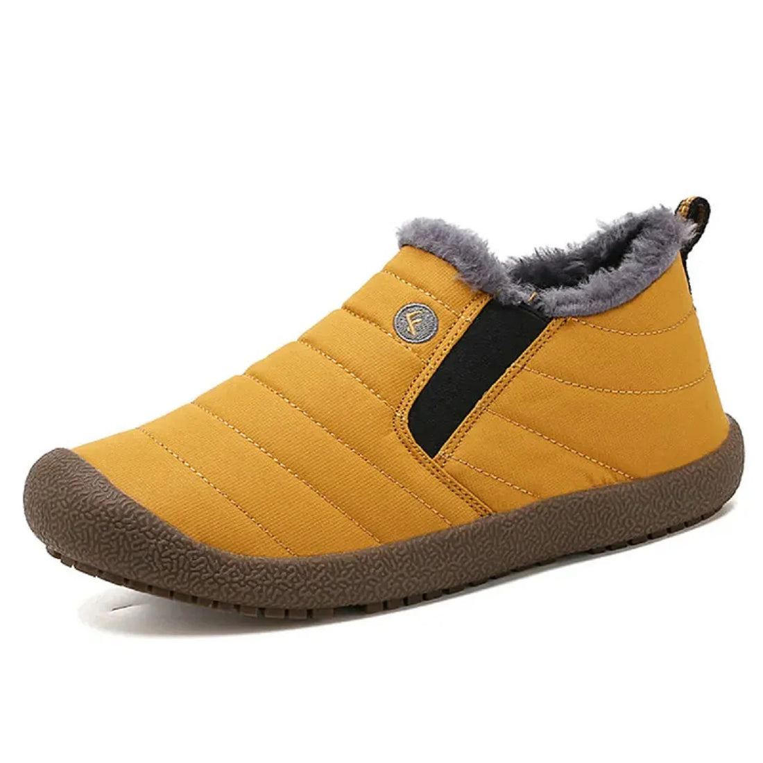 Chaussons Hiver Homme en Coton Doublés Polaire – Antidérapants et Imperméables